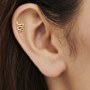 Altın Tragus Yılan Piercing