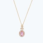 Pırlanta Vintage Oval Kolye