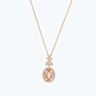 Pırlanta Vintage Oval Kolye