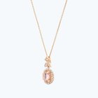 Pırlanta Vintage Oval Kolye