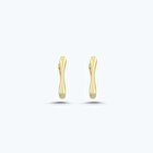 Altın Halka Kare Küpe