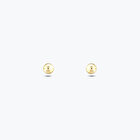 Altın Top Küpe