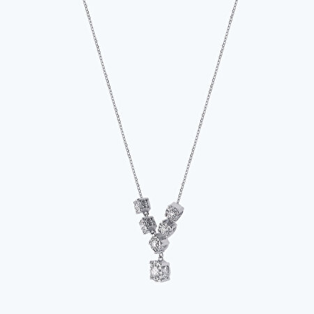 Pırlanta Bouquet Kolye