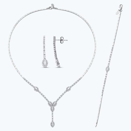 Altın Üçlü Damla Set