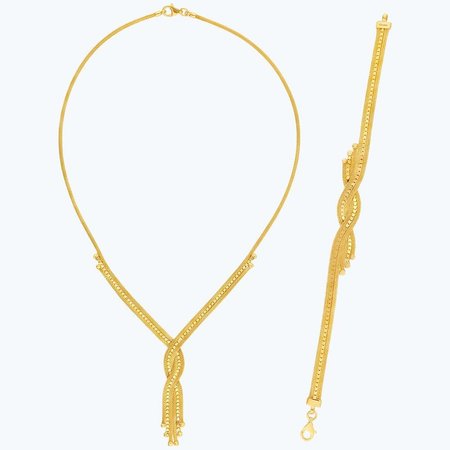 22 Ayar Altın İkili Set