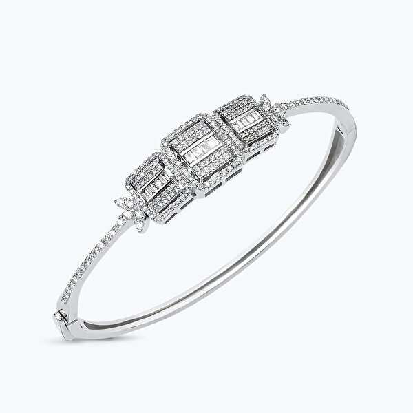 1.10 Karat Pırlanta Baget Bilezik