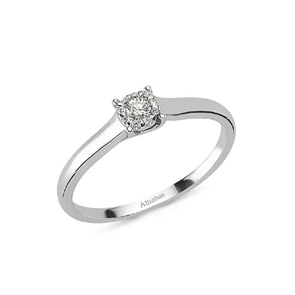 0.17 Karat Pırlanta Tektaş Yüzük