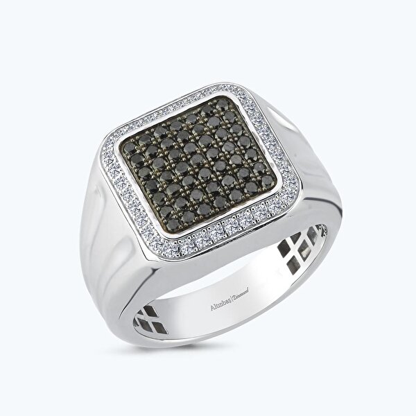 0.94 Karat Pırlanta Erkek Yüzük