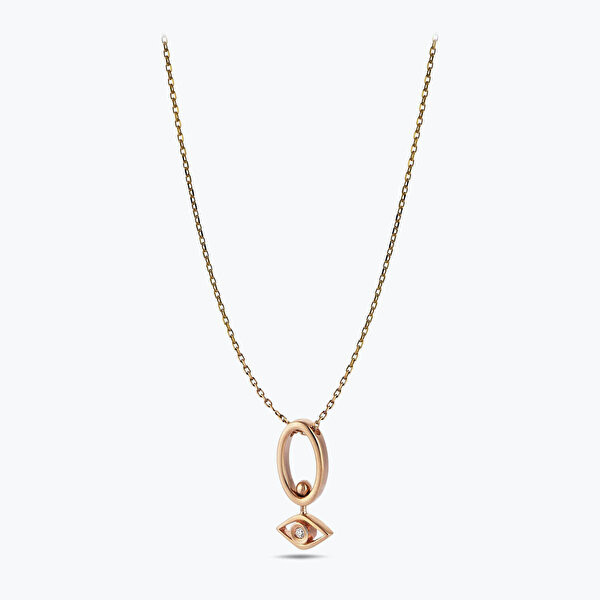 0.01 Karat Pırlanta All Eyes On You Kolye