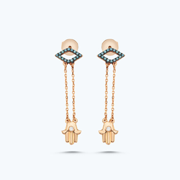 0.14 Karat Pırlanta All Eyes On You Küpe