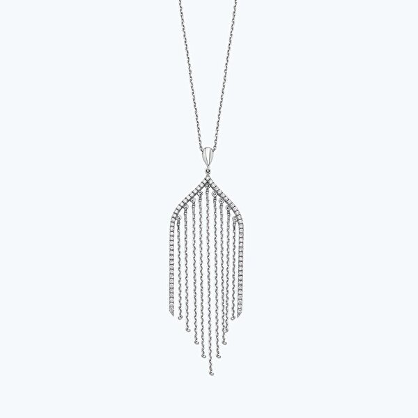 0.37 Karat Pırlanta Kolye