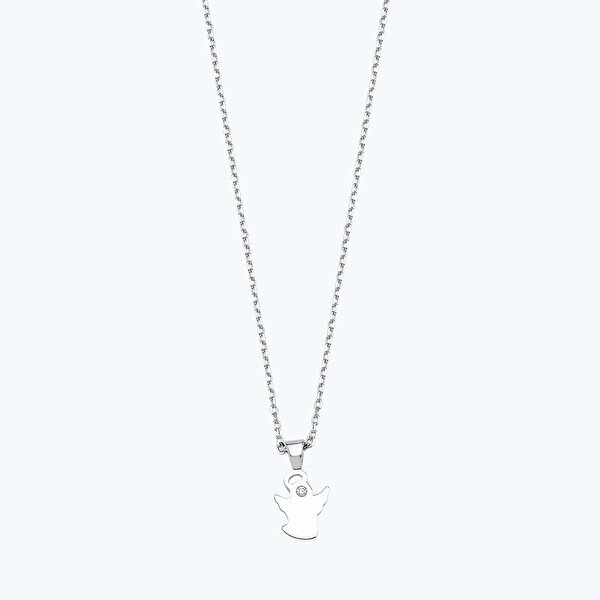 0.01 Karat Pırlanta Melek Kolye