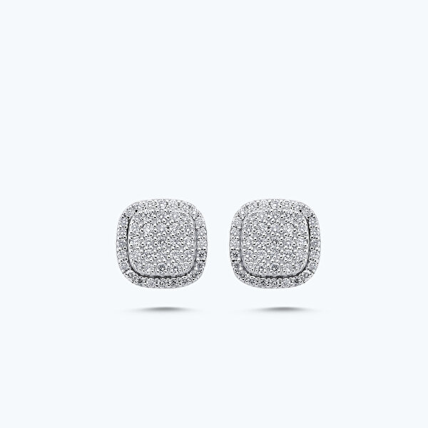 0.55 Karat Pırlanta Küpe