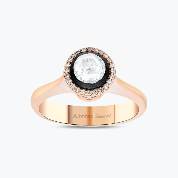 0.45 Karat Elmas Tektaş Yüzük