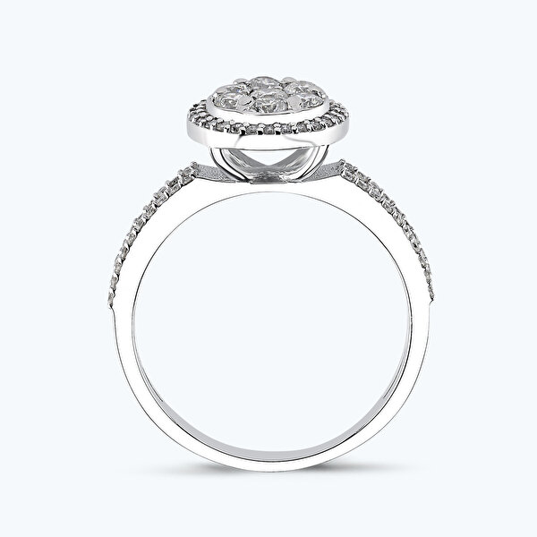 0.61 Karat Pırlanta Bouquet  Yüzük