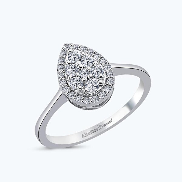 Pırlanta Damla Yüzük