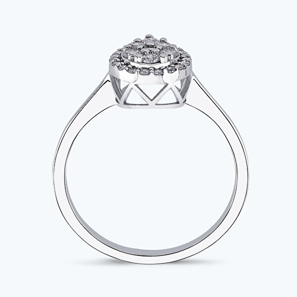 Pırlanta Damla Yüzük