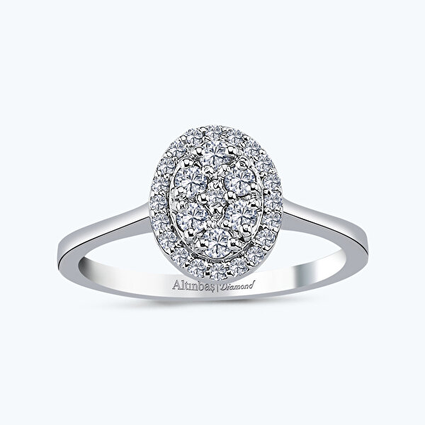 0.35 Karat Pırlanta Bouquet  Yüzük