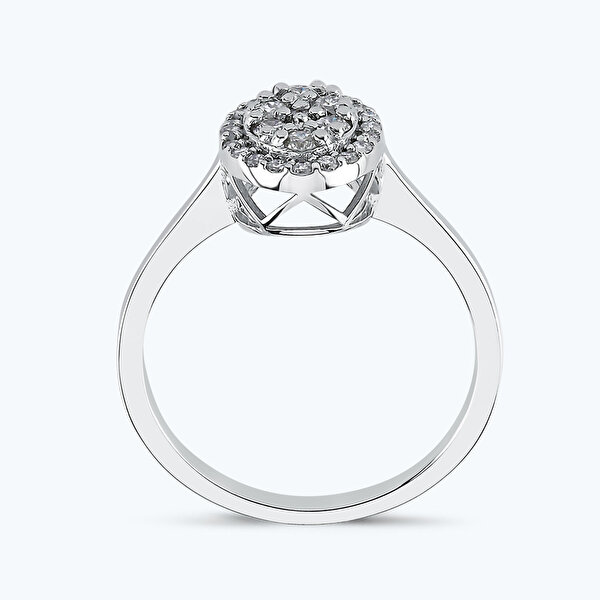 0.35 Karat Pırlanta Bouquet  Yüzük