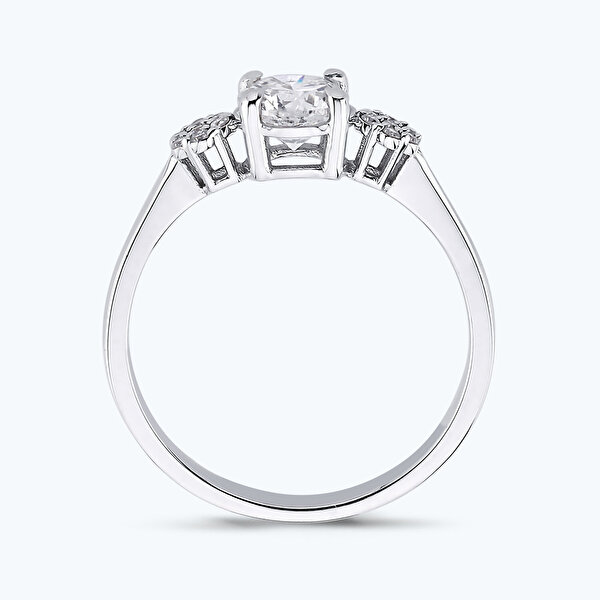 0.78 Karat Pırlanta Tektaş Yüzük