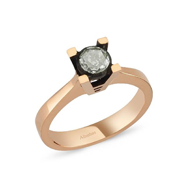 0.24 Karat Elmas Tektaş Yüzük