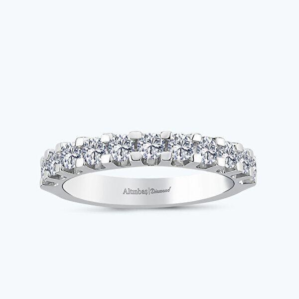 1.70 Karat Pırlanta Yarımtur Yüzük