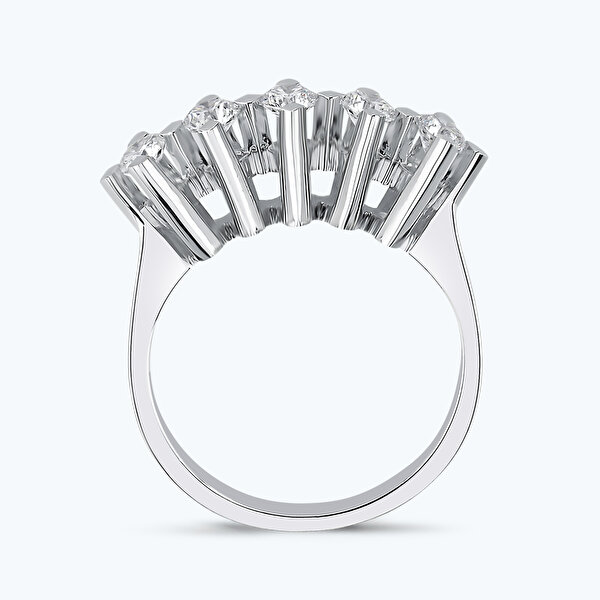 0.41 Karat Pırlanta Beştaş Yüzük