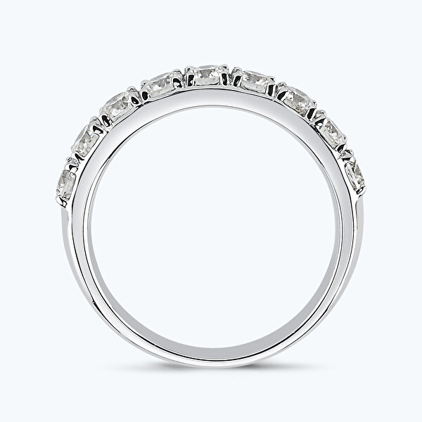 2.12 Karat Pırlanta Yarımtur Yüzük