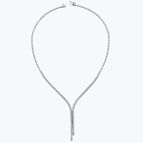 1.78 Karat Pırlanta Su Yolu Gerdanlık