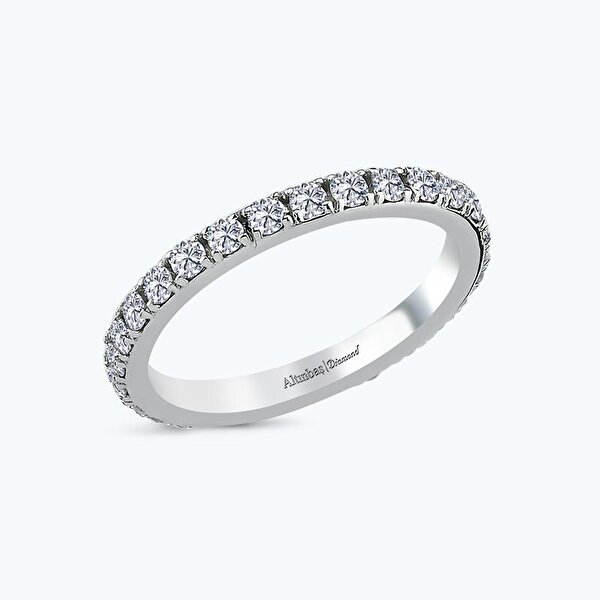 0.98 Karat Pırlanta Tamtur Yüzük