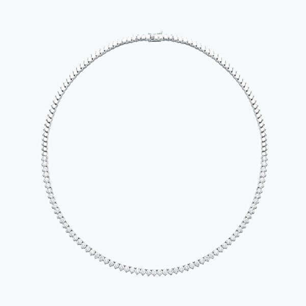 13.04 Karat Pırlanta Su Yolu Gerdanlık