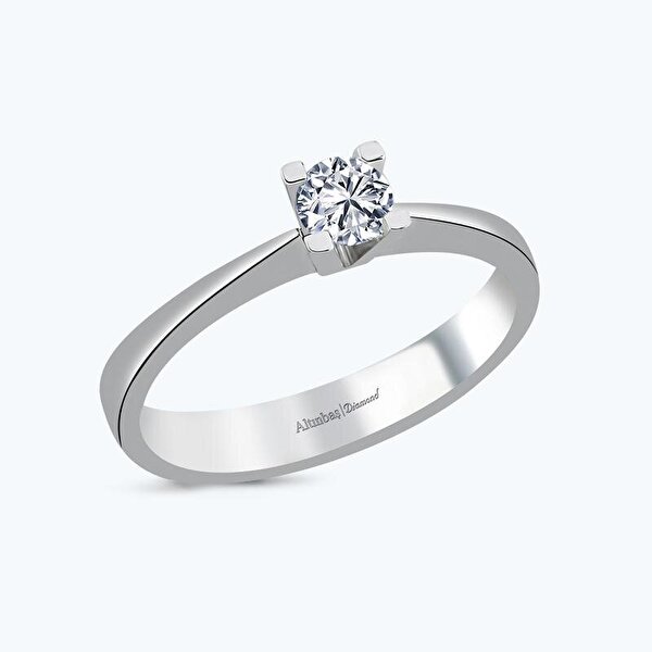 0.20 Karat Pırlanta Tektaş Yüzük