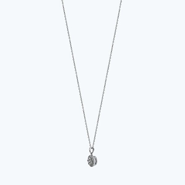 0.18 Karat Pırlanta Bouquet Kolye