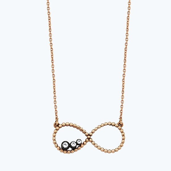 0.06 Karat Elmas Sonsuzluk Kolye