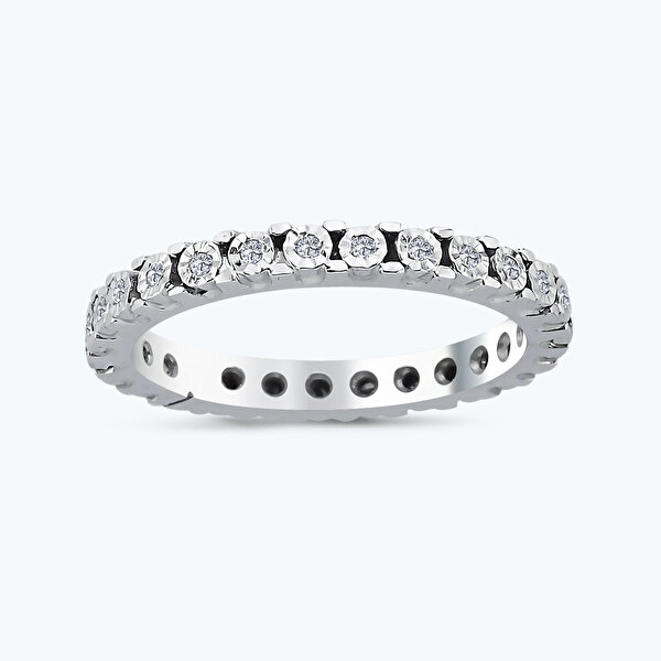 0.11 Karat Pırlanta Tamtur Yüzük