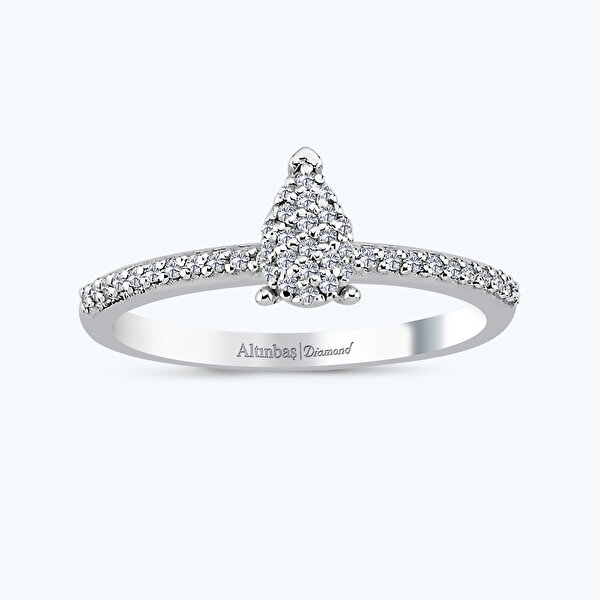 Pırlanta Damla Yüzük