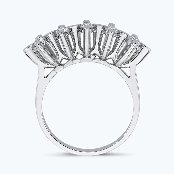 0.40 Karat Pırlanta Beştaş Yüzük