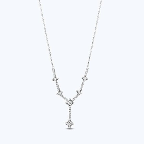 0.28 Karat Pırlanta Kolye