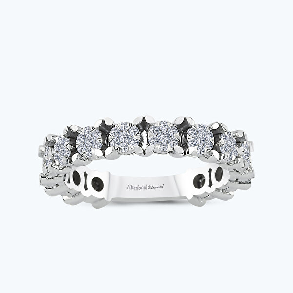 0.51 Karat Pırlanta Tamtur Yüzük