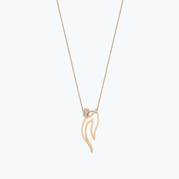 0.01 Karat Pırlanta Kolye