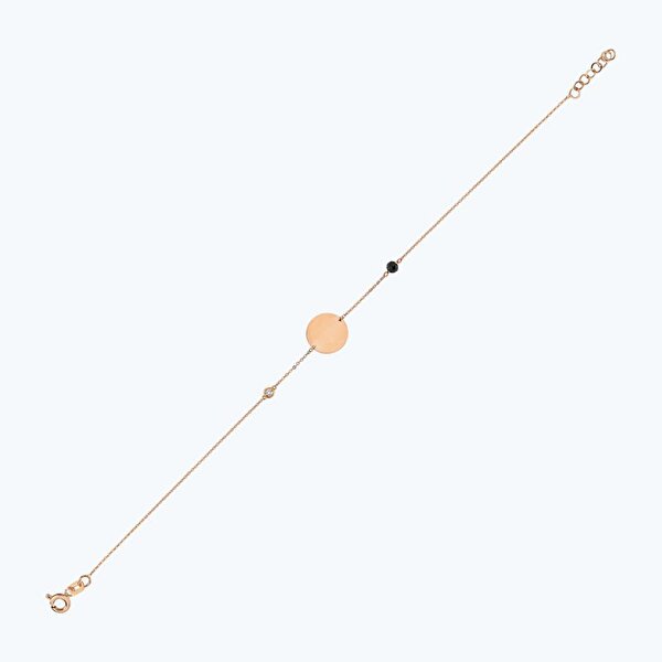 0.02 Karat Pırlanta Spinel Taşlı Bileklik