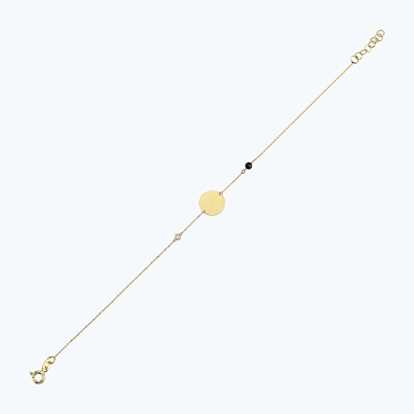 0.02 Karat Pırlanta Spinel Taşlı Bileklik