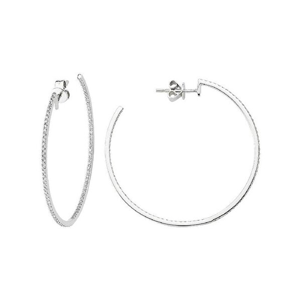 0.30 Karat Pırlanta Halka Küpe