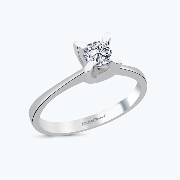 0.40 Karat Pırlanta Tektaş Yüzük