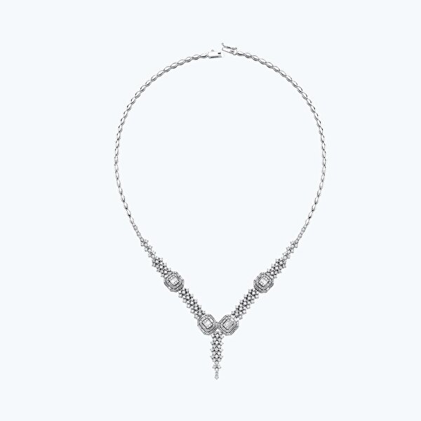 4.62 Karat Pırlanta Baget Gerdanlık