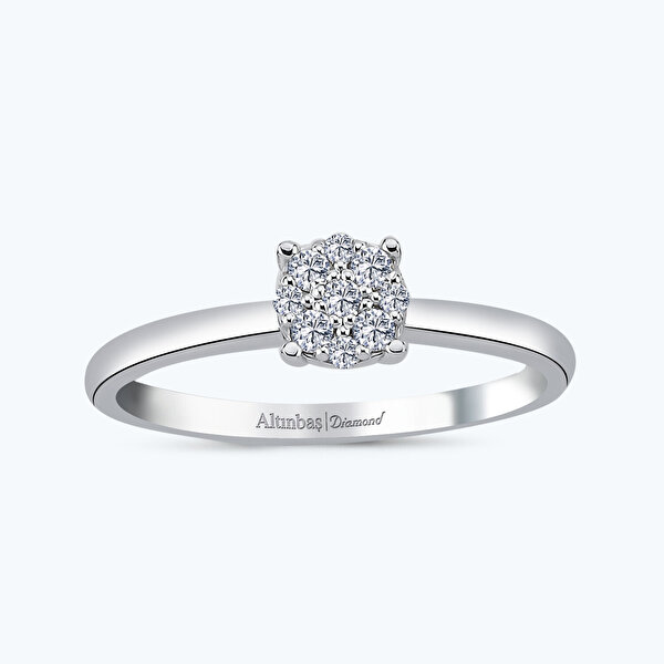 0.12 Karat Pırlanta Bouquet  Yüzük