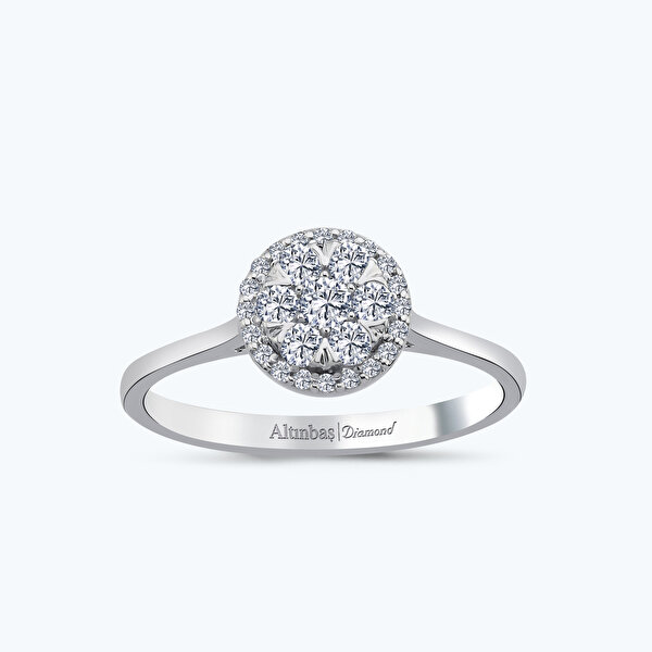 0.35 Karat Pırlanta Bouquet  Yüzük