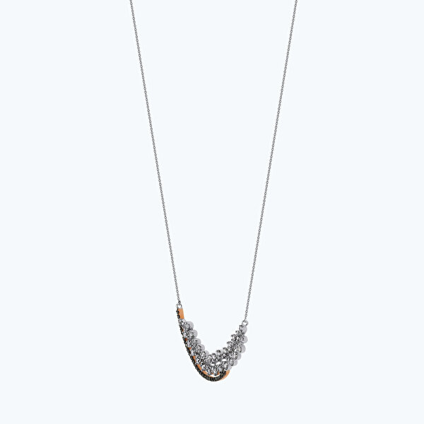 0.93 Karat Siyah Pırlanta Kolye