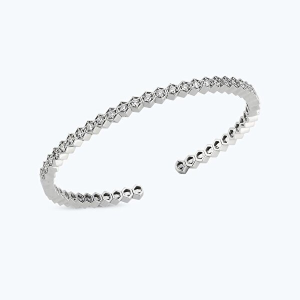 0.93 Karat Pırlanta Bilezik