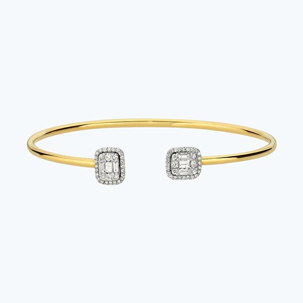 0.54 Karat Pırlanta Baget Bilezik